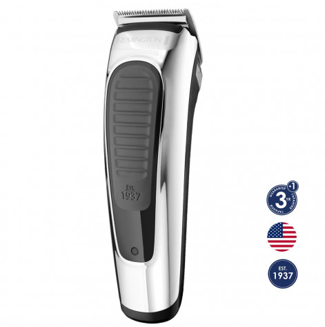 Купить Машинка для стрижки Remington HC450 CLASSIC EDITION, 50 мин., сеть/аккум, 3-25мм, набор акс., серый (HC450). Изображение №1