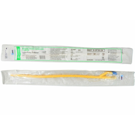 Latex Foley catheter, 2-way “MEDICARE” Fr16