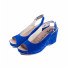 505 Women's leather slippers VESUVIO BLUE 39р.