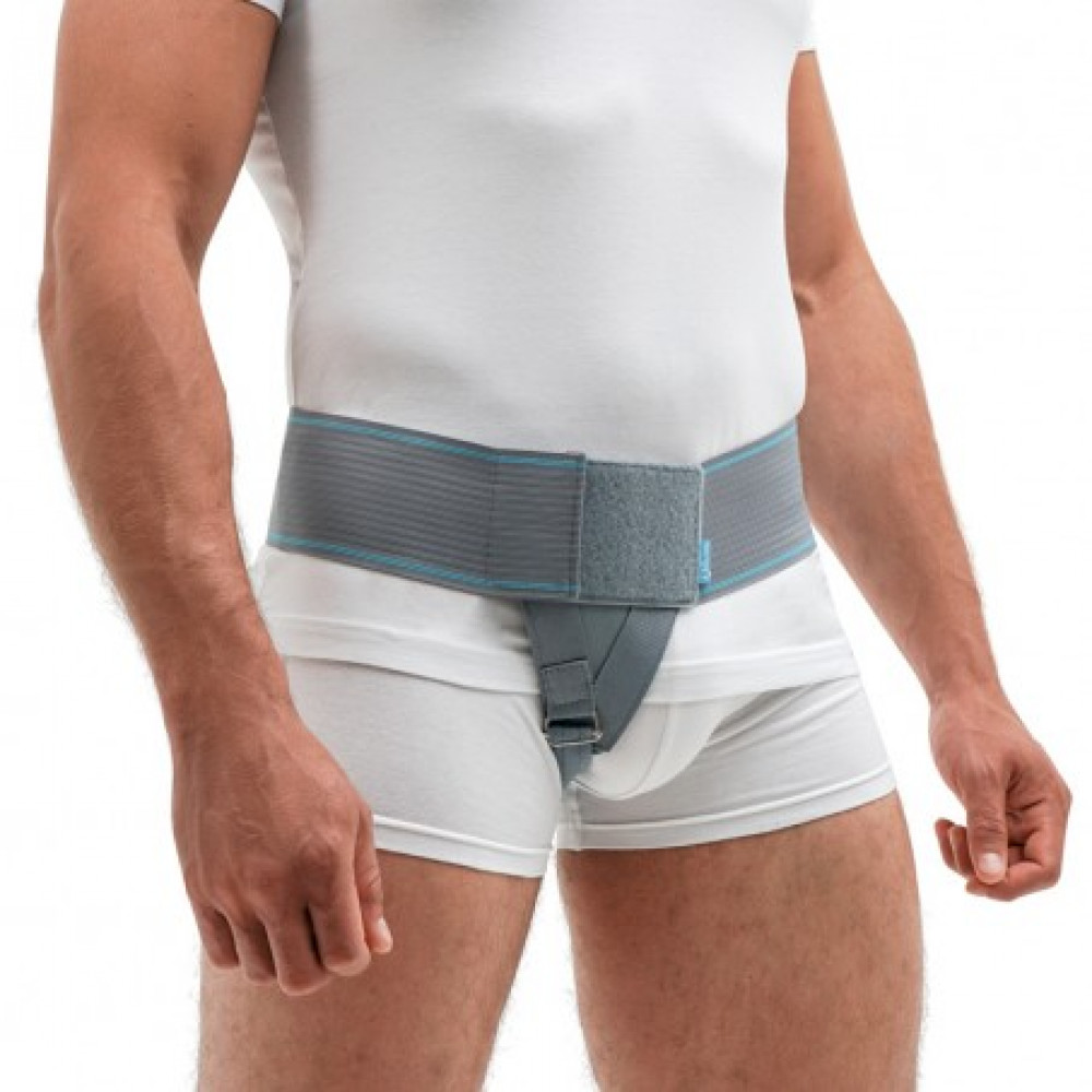 Bandage anti hernial inguinal unilateral left gray r.5Medical equipment Med1.ltd