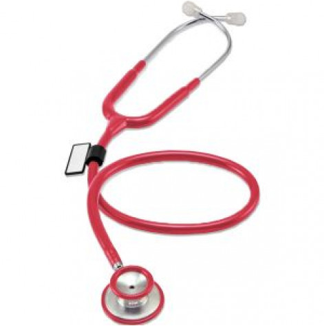Stethoscope for adults MDF 777 23 steel with double head Red