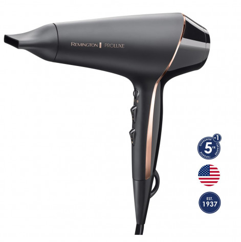 Hair dryer Remington AC9140B PROLUXE MIDNIGHT EDITION, 2400W, AC motor, 3+2, cold air, black