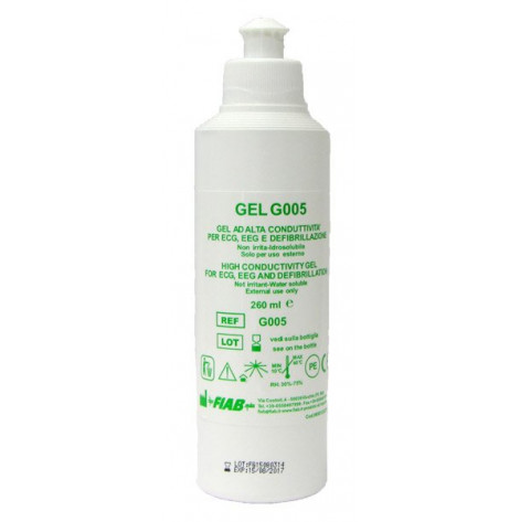 Liquid ECG gel - bottle 260 ml