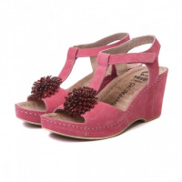587 Женские кожаные тапочки VESUVIO ROSE 41р.