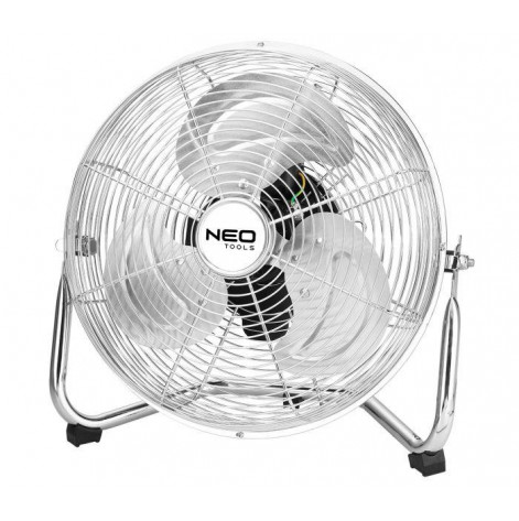 NEO floor fan, professional, 50W, diam. 30 cm, 3 speeds, 100% copper motor