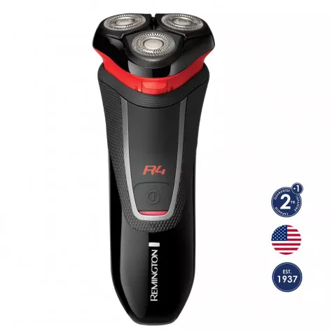 Rotary shaver Remington R4000 STYLE SERIES, 45 min, floating head, LED, waterproof, black