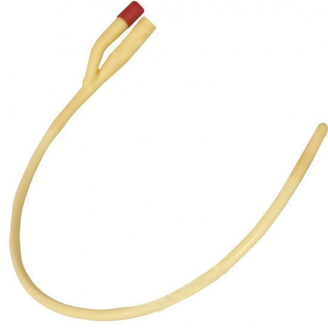 Latex Foley catheter, 2-way 