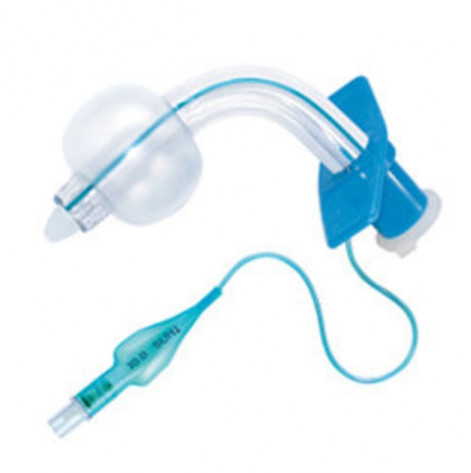 Tracheostomy tube with high volume low pressure cuff, size 6.5