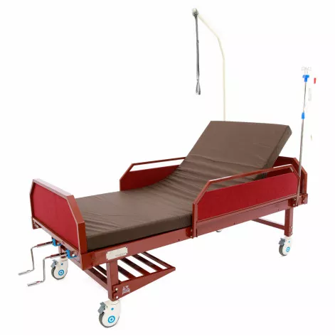 Купить Кровать для лежачих больных MED1-C09UA (коричневая) (MED1-C09UA (коричнева)). Изображение №1