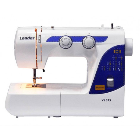 Sewing machine LEADER VS 375, electromechanical, 70 W, 22 sewing operations
