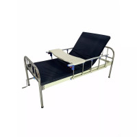 Медицинская 2-секционная кровать на колесах для больницы, клиники, дома MED1-C