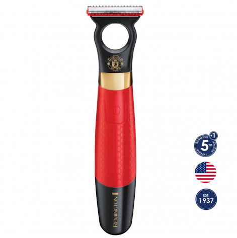 Купить Триммер гибридный Remington MB055 DURABLADE, 60 мин, LED, 100% водостойкий, черный/красный (MB055). Изображение №1