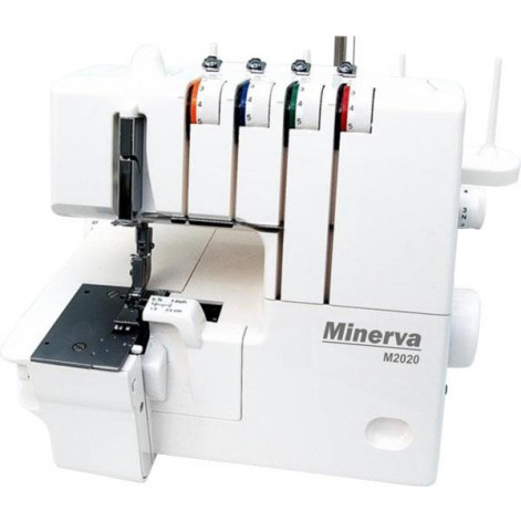 Купить Оверлок Minerva M2020, 105 Вт, белый (M-M2020). Изображение №1