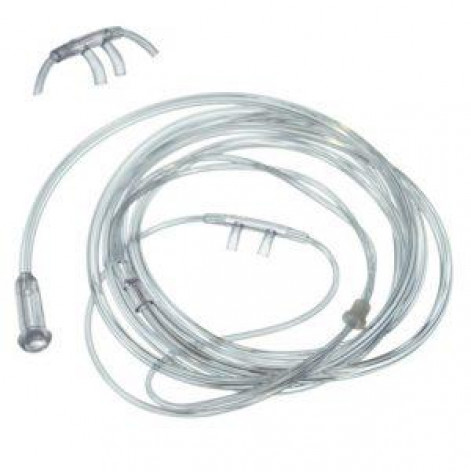 Nasal oxygen catheter two-pipe diameter 4.0 p.12