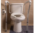 Рамка поручень алюминиевая для безопасного пользования туалетом туалетом Med1-N20