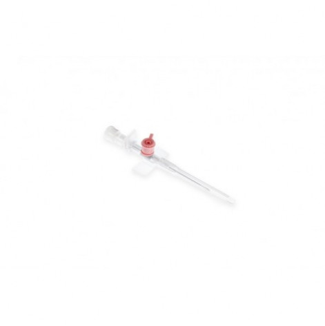 Intravenous cannula “MEDICARE” disposable, with injection valve (with hydrophobic filter), size 18G