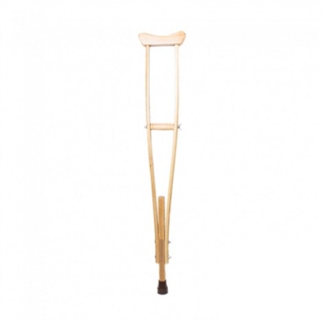 Wooden crutches, size M MED-02-002