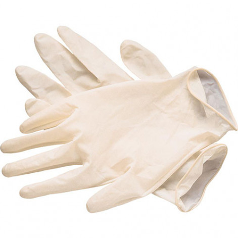 Polyisoprene surgical gloves 