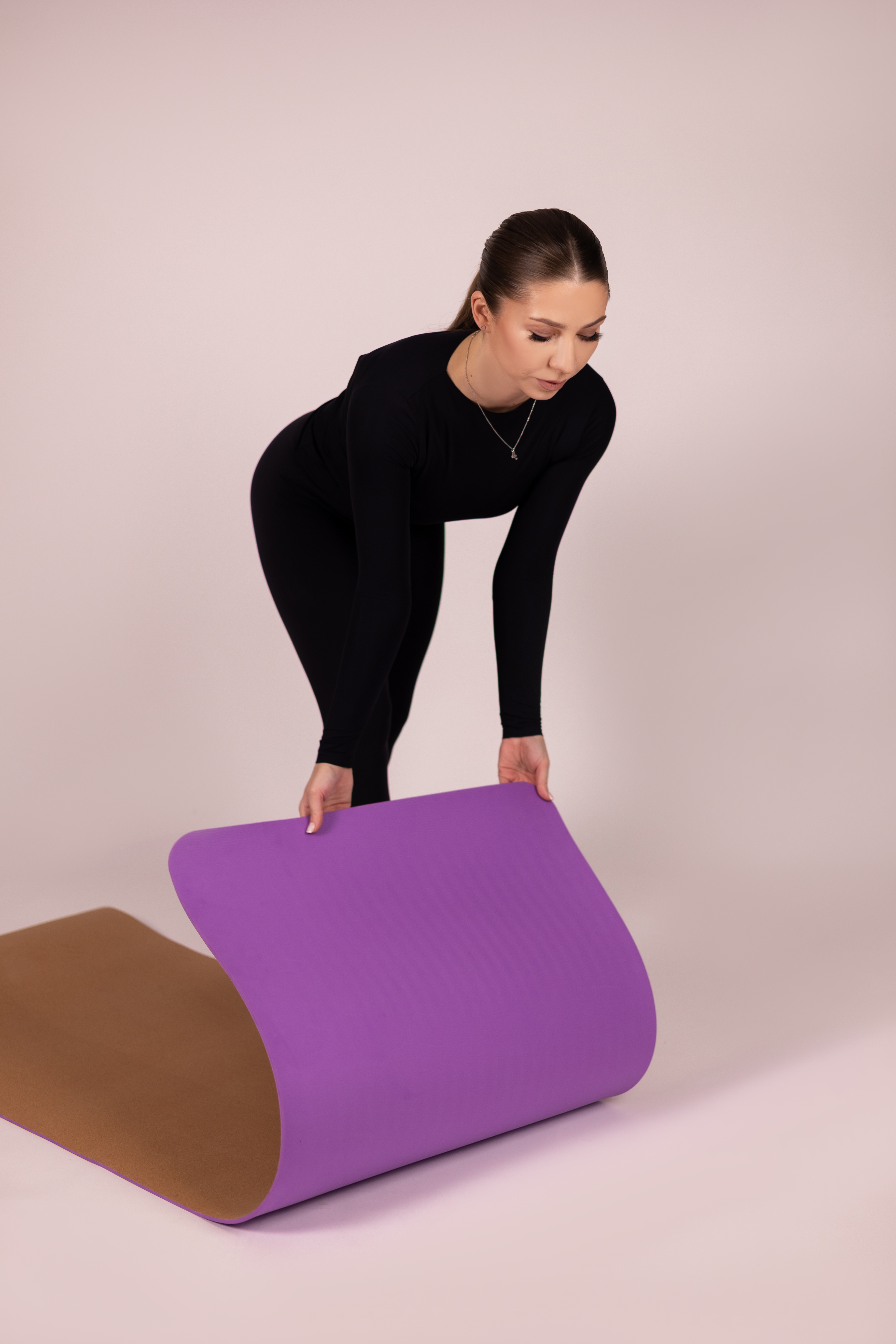 Килимок для фітнесу та йоги корковий MaxIQ-MD9058 (MaxIQ-MD9058)